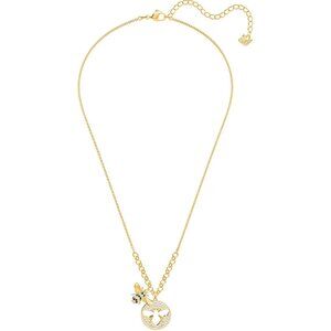 Lisabel Bee White Gold Plating Pendant Swarovski Necklace
